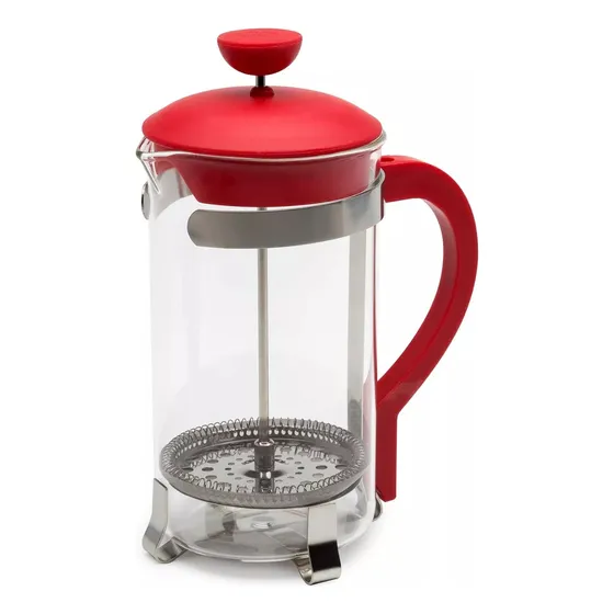 Cafetera Prensa Francesa Primula Red 8 Tazas Inoxidable Y Cr