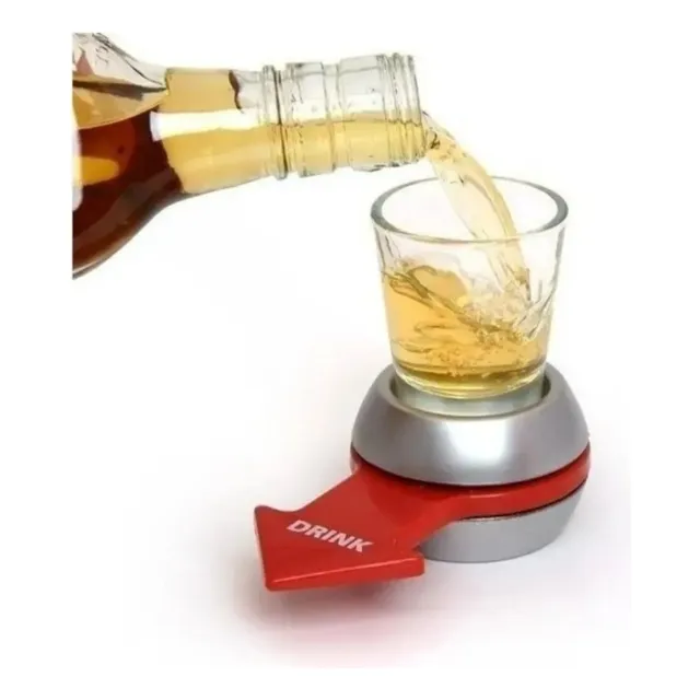 Ruleta Shot Juego De Mesa Spin Shot Bar Licor Chupito Trago