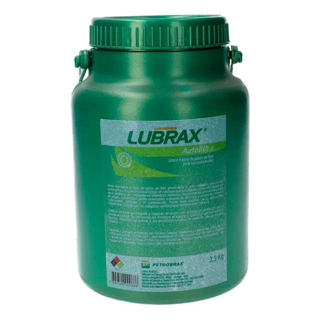 Grasa Multiproposito Roja Litio Autolith-2 Lubrax 2.5 Kg