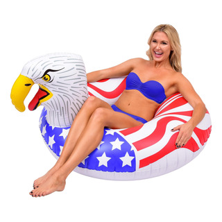 Paquete De 1 Inflable Alberca Gofloats Screaming Eagle Paquete De 1 Inflable Alberca Gofloats Screaming Eagle