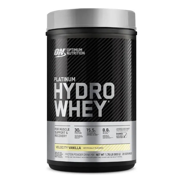 Suero Hidro Platino 30g Vainilla Optimum Nutrition 800 G
