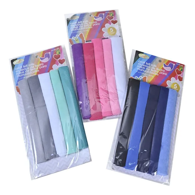 Fieltro X5 Unidades Celeste Modelo 2 Pack X6 - Goldin