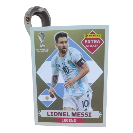 World Cup Qatar 2022 Sticker Panini Extra Messi Oro