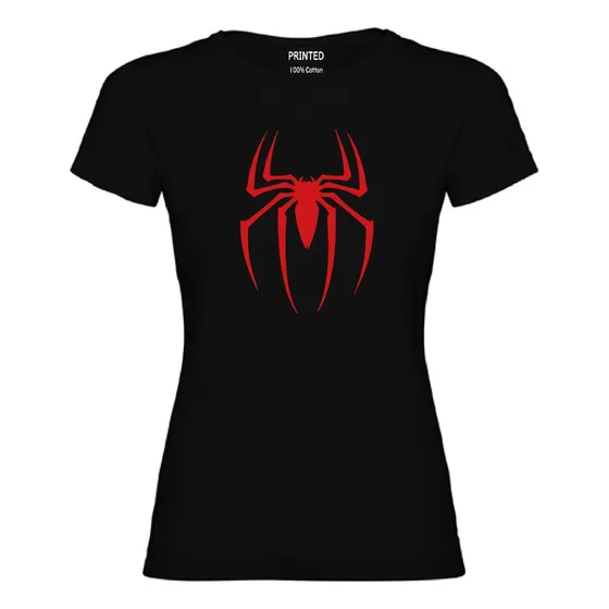 Polera Mujer Estampado Spider-man