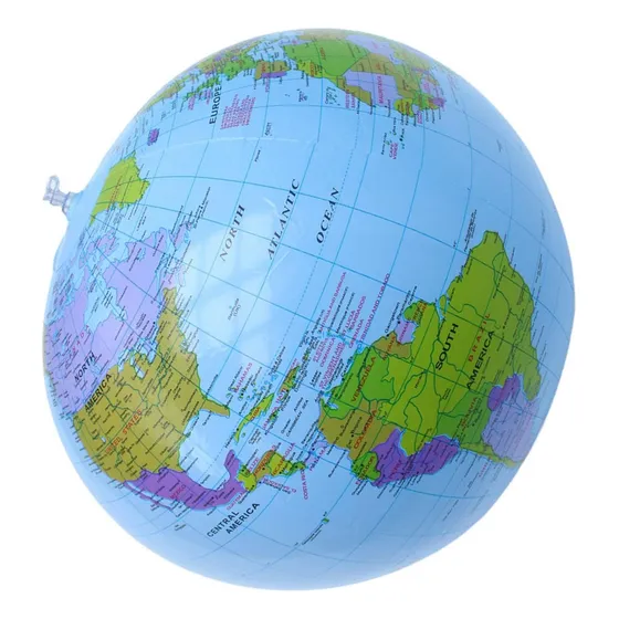 M Juguete Inflable Del Globo Del Pvc Del Globo De La Tierra