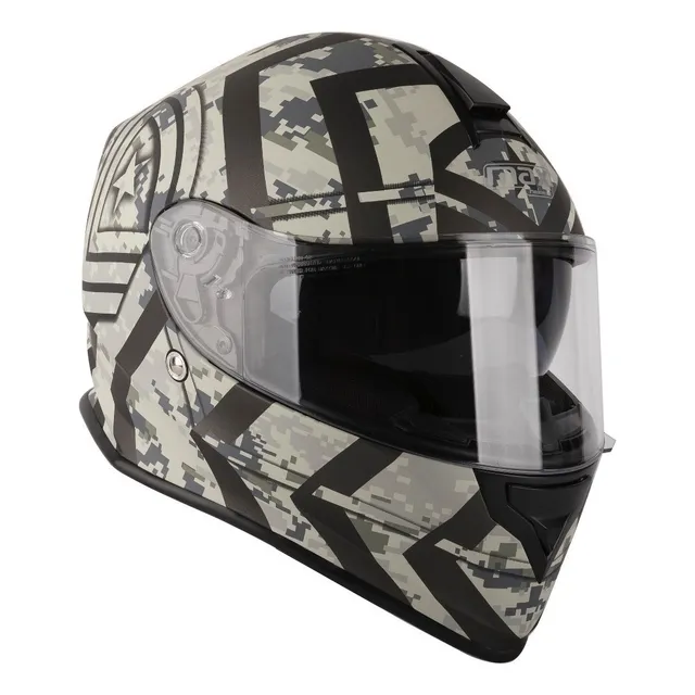 Casco Integral Doble Visor V127 Army Max