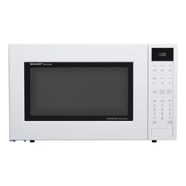 Sharp Smc1585bw Horno Microondas De 1.5 Pies Cúbicos Con
