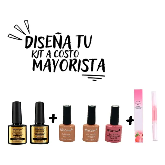 Base Top Coat Uñas Semipermanentes Lily Angel