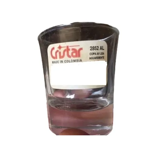 Pack De 12 Copas Aguardiente O Tequila 1.5oz Cristar Nuevas 