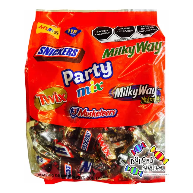 Mars Snickers-milkyway-twix-3musketers Minis Surt 2pack-330p