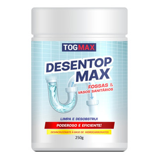 Desentupidor Pó Biologico Desentop Fossa Caixa Gordura 250g Desentupidor Pó Biologico Desentop Fossa Caixa Gordura 250g