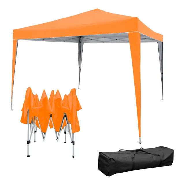 Tenda Gazebo 3x3 Barraca Praia 50 Uv Sanfonada A Prova Dagua