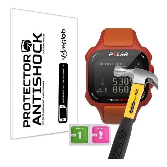 Lamina Protector Pantalla Anti-shock Polar Rc3 Gps