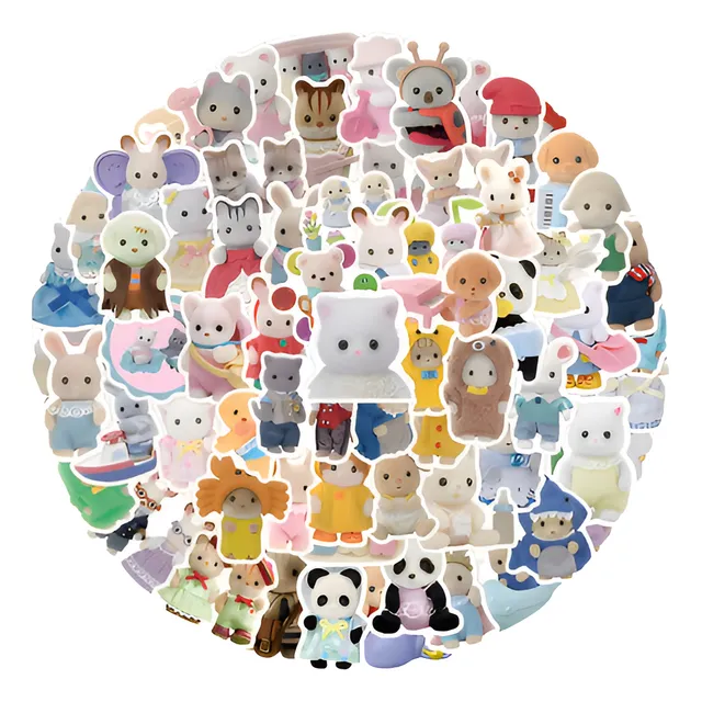 Set Stickers - 120 Stickers De Ternurines