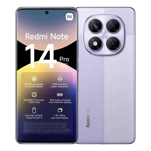 Xiaomi Redmi Note 13 Pro 5G (eSIM) Dual SIM 512 GB Azul 12 GB RAM
