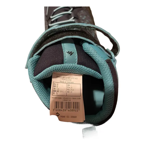 Botas Impermeables De Montaña Y Trekking Niños Quechua