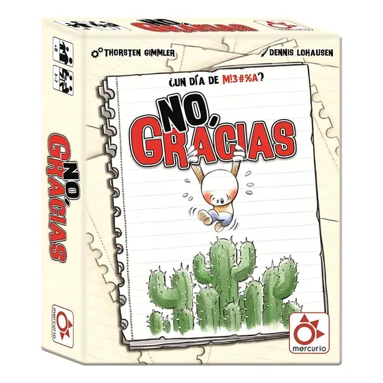 Juego De Mesa Cartas No, Gracias Español