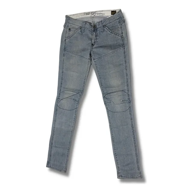 Bonito Pantalón/jean De Dama. G-star Raw. Azul Claro. 16x.