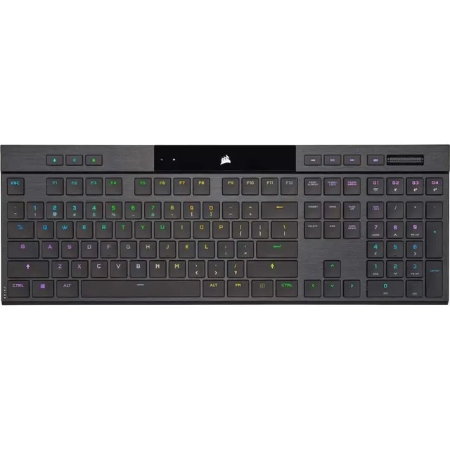 Teclado Corsair K100 Air Rgb Mecánico Switch Cherry Mx Negro