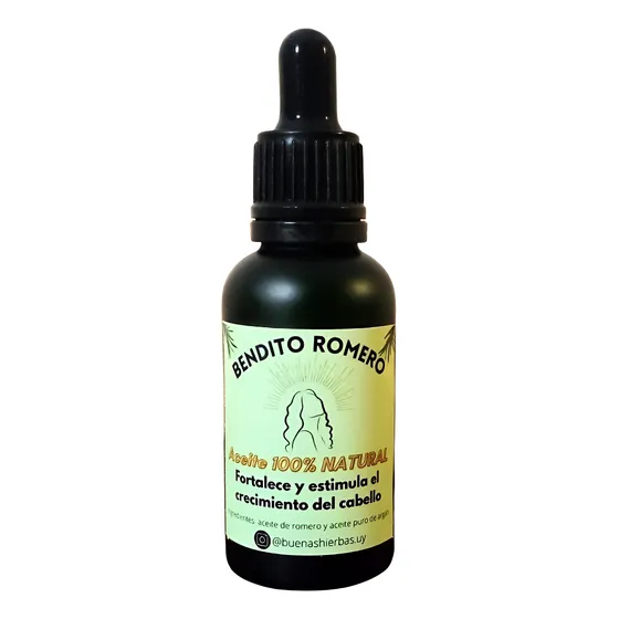 Aceite De Romero 100% Natural, Todo Tipo De Cabellos