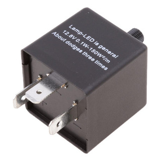 3-pin Cf113 Cf-13 Ajustable 12v Led Flasher Relay Fix Luz 3-pin Cf113 Cf-13 Ajustable 12v Led Flasher Relay Fix Luz