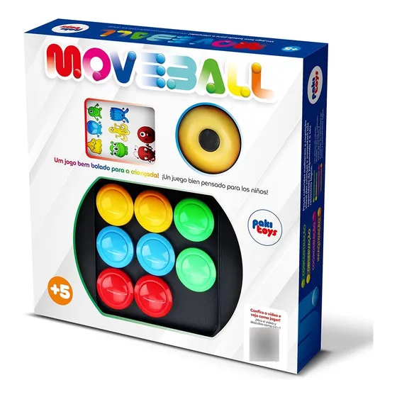 Juego De Mesa Moveball Habilidad Ingenio Concentracion Lio