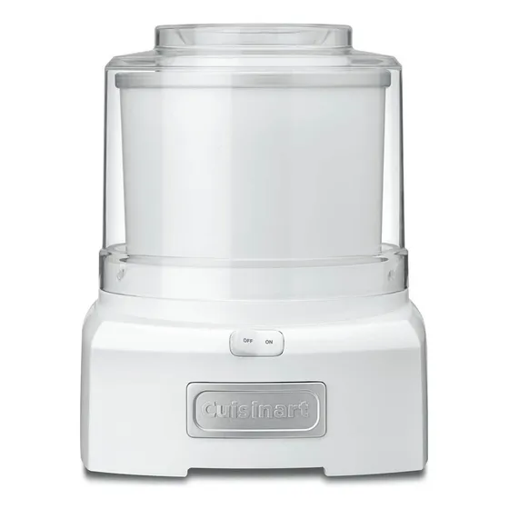 Máquina De Helado Cuisinart Ice21p1e Automática 1.5 L Blanca Frecuencia 60