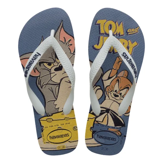 Chinelo Havaianas Tom E Jerry Top Warner Classics Original