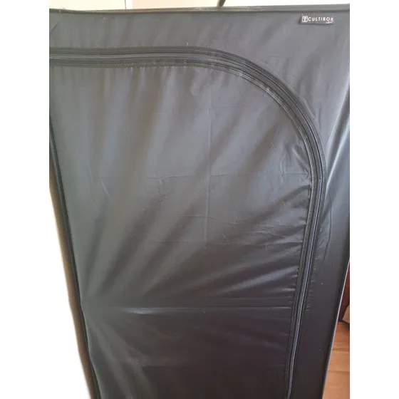 Carpa Indoor 80x80x1.50 +led100w + Dos Timer + Ventilador