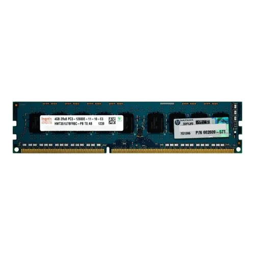 Memoria Servidor Hp Proliant 4gb Pc3 12800e Ml110 Ml310 Ml10