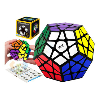 Cubo Megaminx 3x3 Dodecaedro Qiyi Toys Profesional Lubricado Cubo Megaminx 3x3 Dodecaedro Qiyi Toys Profesional Lubricado
