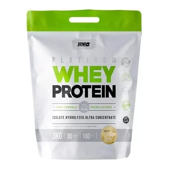 Platinum Whey Protein 3 Kg Star Nutrition Isolate Hydrolyzed