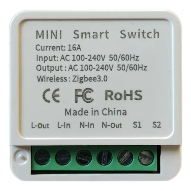 Mini Interruptor Inteligente Wireless: Zigbee 3.0