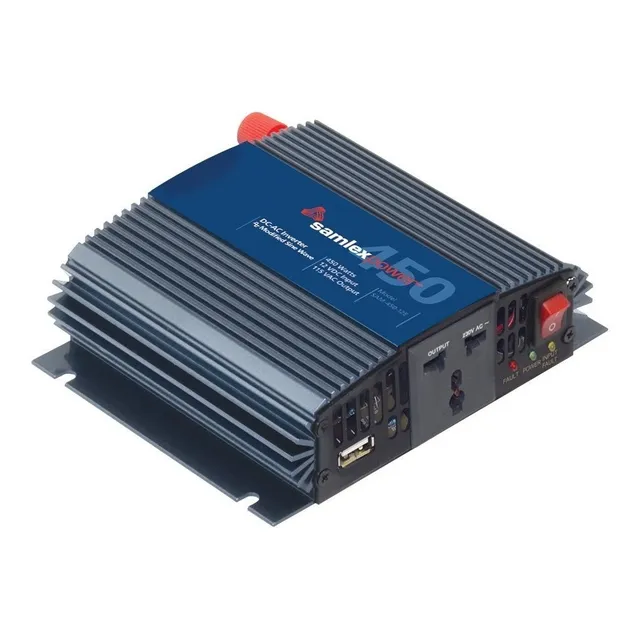 Inversor De Voltaje 450 Watts 12vcd A 115 Vca Samlex