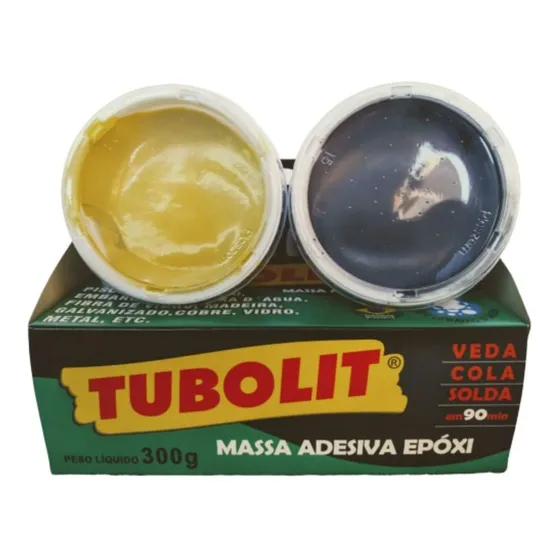Cola Para Caixa D'água Epóxilit Kit A+b 300g Vedação Epóxi