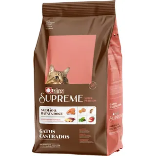 Ração Quatree Supreme Gatos Castrados Salmão 3kg Ração Quatree Supreme Gatos Castrados Salmão 3kg