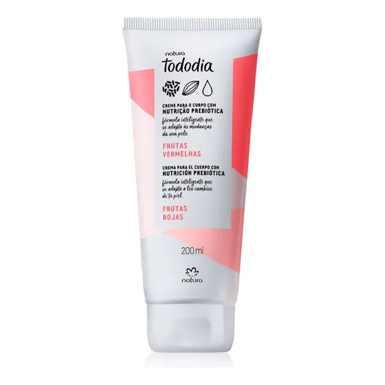 Natura Crema Cuerpo Nutricion Probiotica Frutas Rojas 200ml 