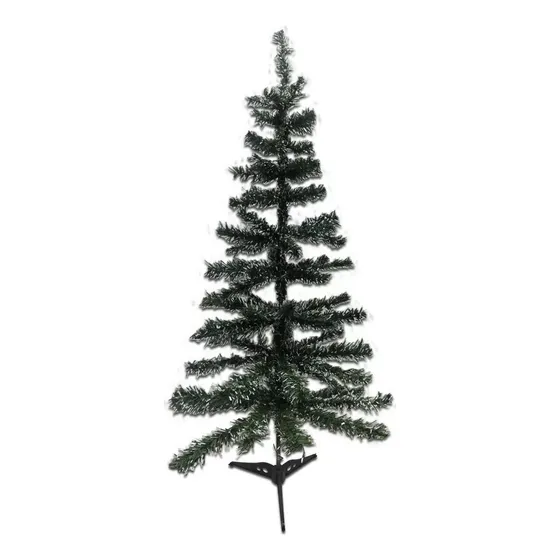 Arbol De Navidad 120 Cm Verde Nevado Pino 60 Ramas Xmd-23045
