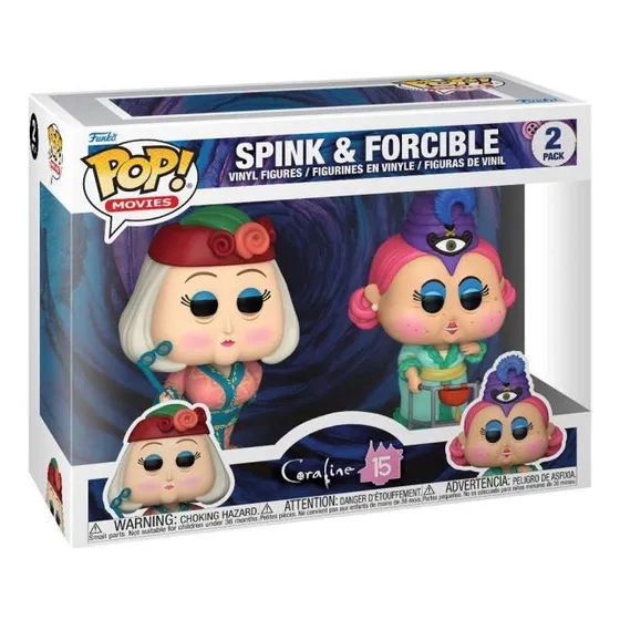 Coraline Funko Pop Spink & Forcible 2-pack