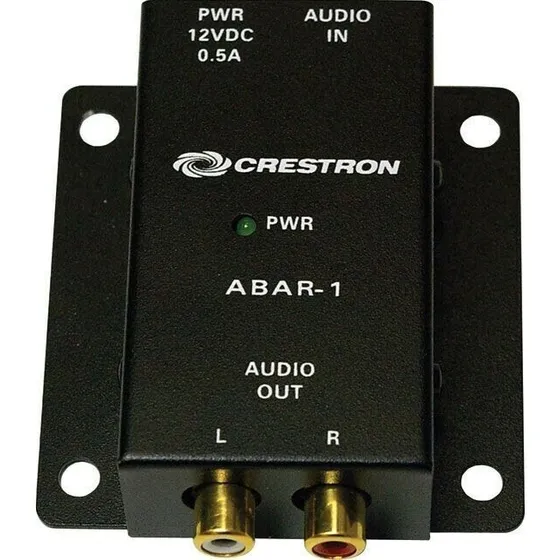 Receptor De Áudio Balanceado Crestron Abar-1