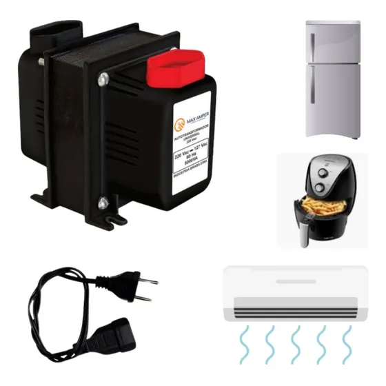 Transformador 5000va 110 P/220 Ou 220 P/110 Bivolt 18000 Btu
