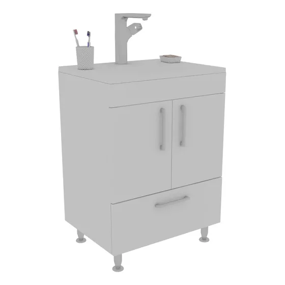      Mueble Para Lavamanos Velloc 60 Blanco