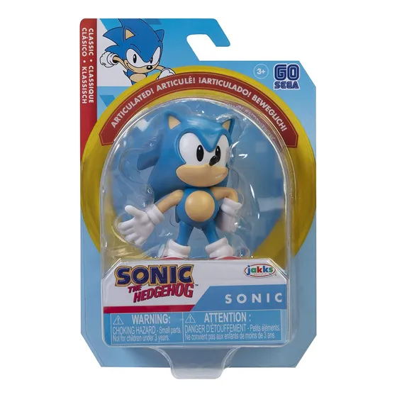 Jakks Pacific Sonic The Hedgehog Articulado Mide 6 Cm. 