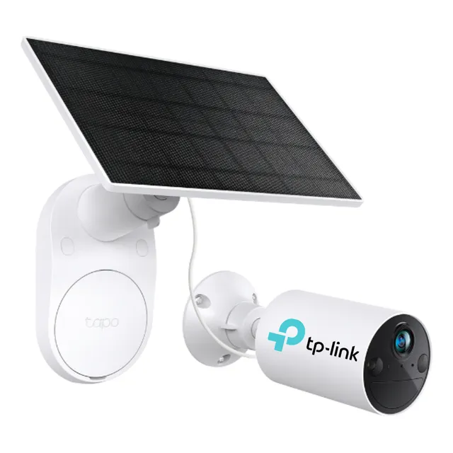 Camara Exterior Wifi Tapo Bateria Recargable Panel Solar Tpl