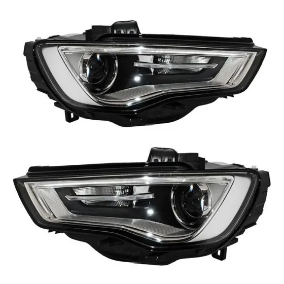 Par Faros Audi A3 2013-2014 Elect C/motor Leds Humo Ald