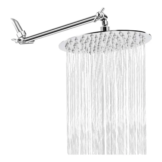 Cabezal De Ducha De Lluvia Nearmoon 20 Cm Acero Inoxidable