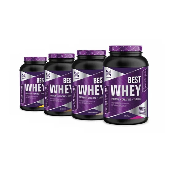 Combo Proteina Xtrenght Best Whey 2lb X 4 Unidades