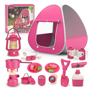 Set De Camping Para Niños Fidecexv Con Carpa Desplegable Y H Set De Camping Para Niños Fidecexv Con Carpa Desplegable Y H