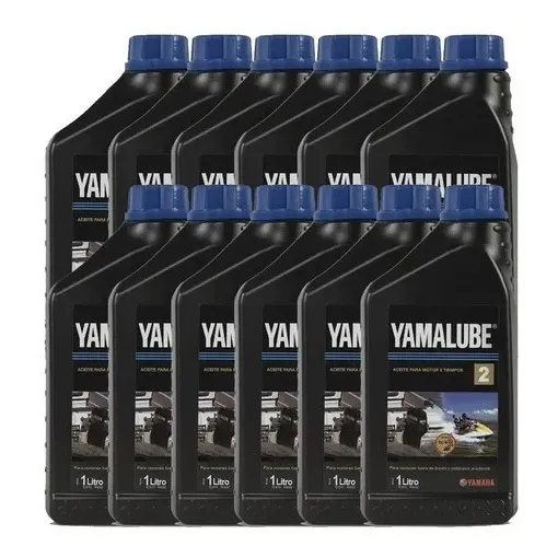 Tcw3 Aceite Nautico Yamalube Yamaha 2t X 12 Un Lancha