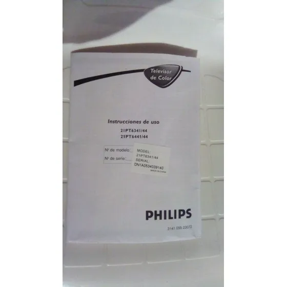 Manual De Usuario De Tv Philips
